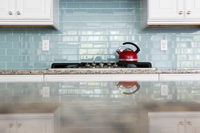 Glass Backsplash Design